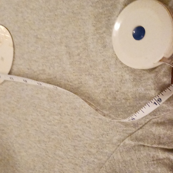 Misia cotton top with ruffle collar and puffysleeves sz. M colors white grey - Picture 8 of 8